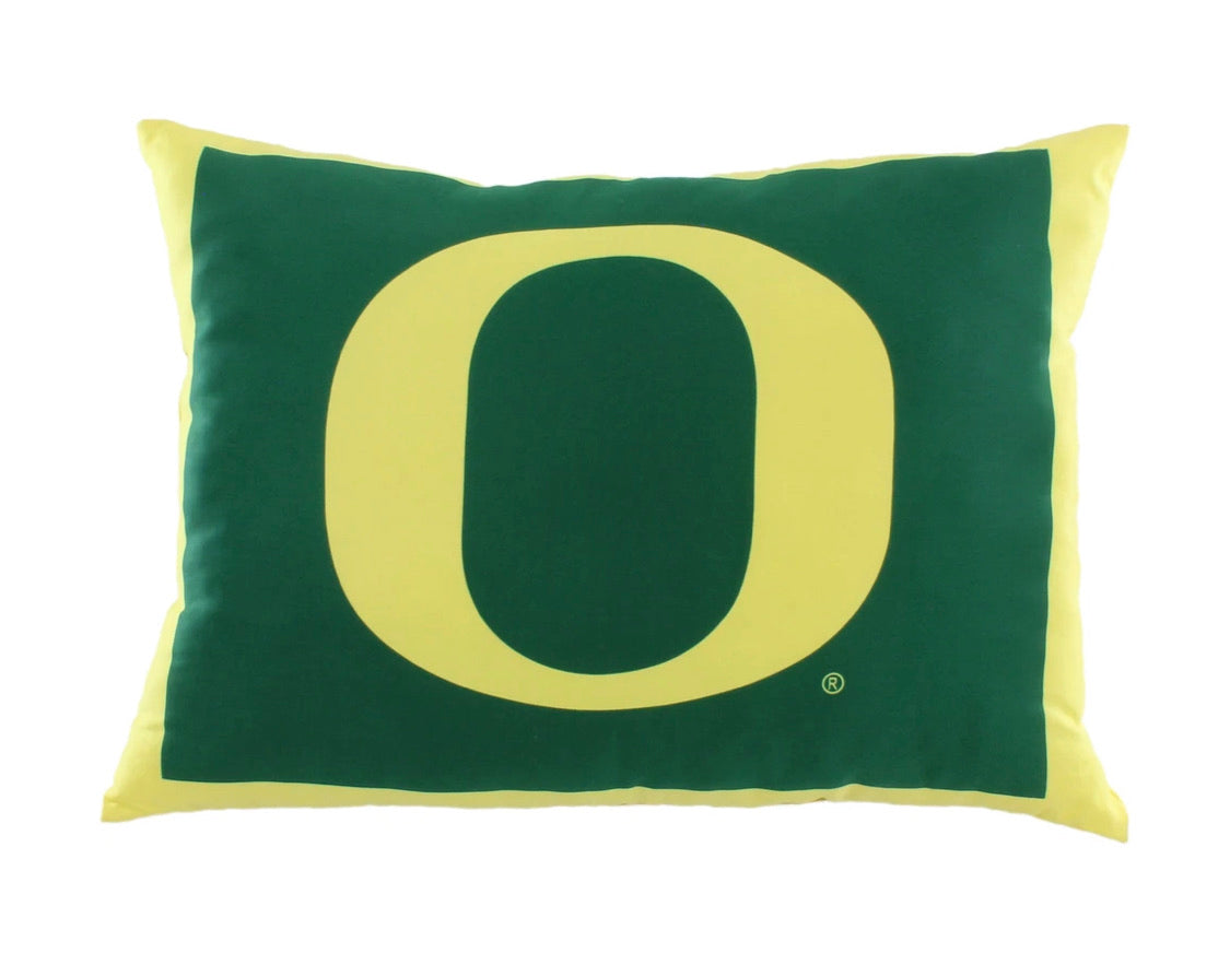 NCAA Oregon Ducks Fully Stuffed Big Logo Pillow - AtlanticCoastSports