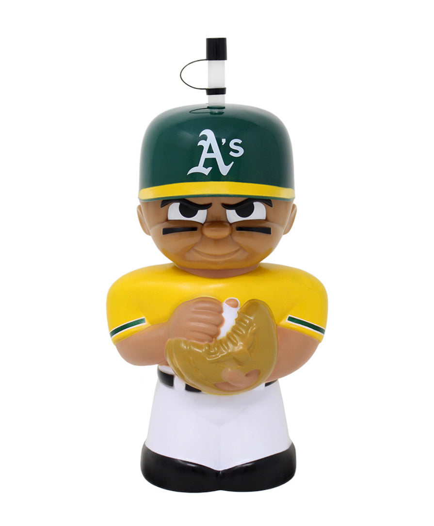 Oakland Athletics Big Sip 3D Water Bottle - AtlanticCoastSports