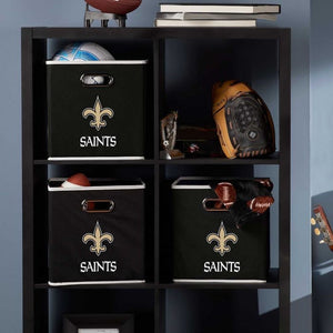 New Orleans Saints NFL® Collapsible Storage Bins - AtlanticCoastSports