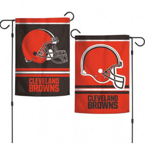 Cleveland Browns 2 Sided Garden Flag 12.5" X 18" - AtlanticCoastSports