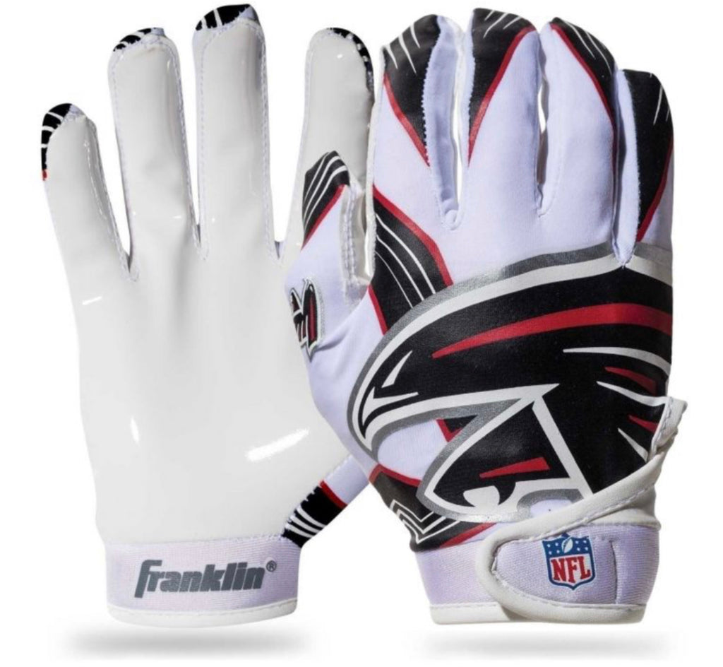 Atlanta Falcons Youth Receiver Gloves - AtlanticCoastSports