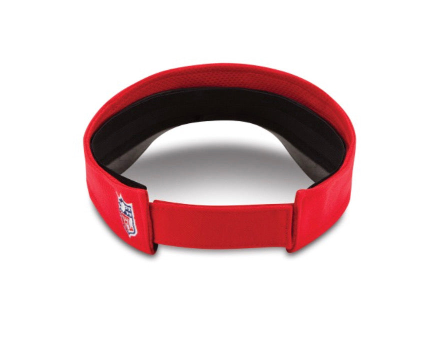 Tampa Bay Buccaneers on Field Visor - AtlanticCoastSports