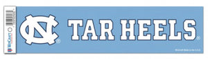 NORTH CAROLINA, UNIVERSITY OF BUMPER STRIP 3" X 12" - AtlanticCoastSports