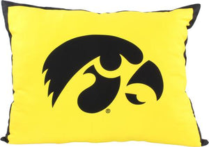 NCAA Iowa Hawkeyes Fully Stuffed Big Logo Pillow - AtlanticCoastSports
