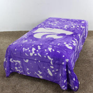 Kansas State Wildcats Throw Blanket / Bedspread 63" x 86" - AtlanticCoastSports