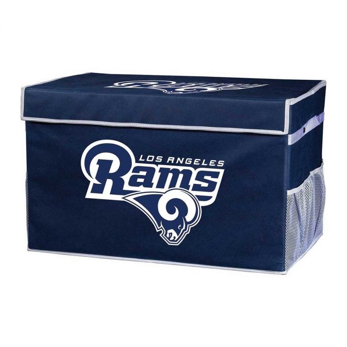 LA Rams NFL® Collapsible Storage Footlocker Bins - AtlanticCoastSports