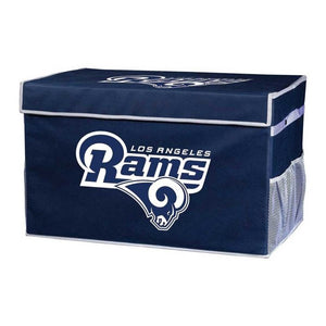 LA Rams NFL® Collapsible Storage Footlocker Bins - AtlanticCoastSports