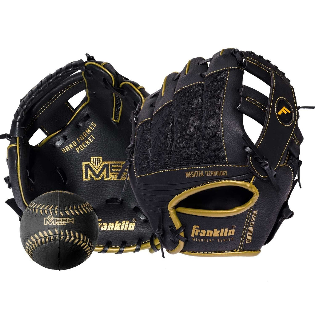 Franklin MESHTEK SERIES 9.5" Tee Ball Glove 2 Colors Available - AtlanticCoastSports