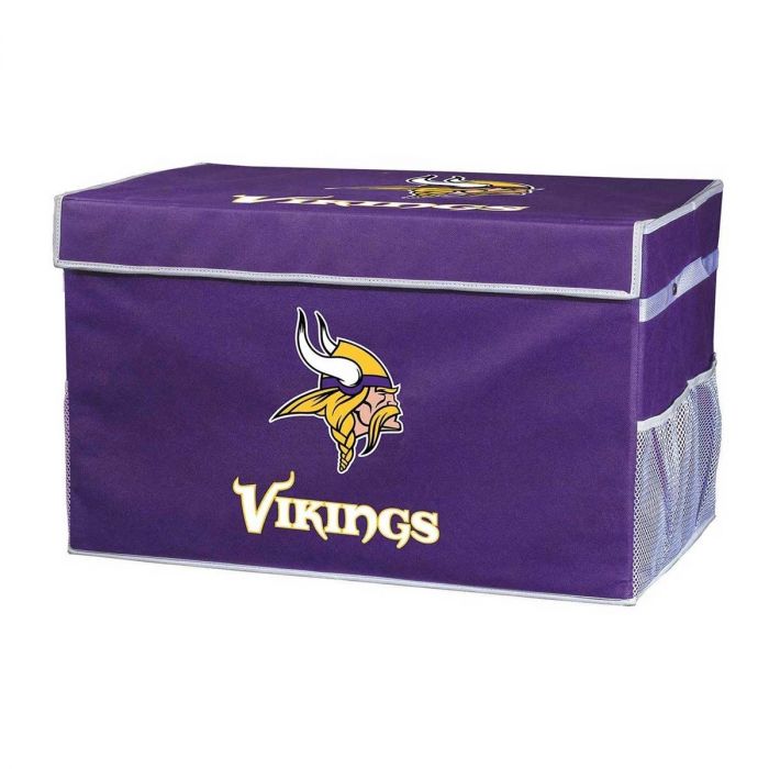 Minnesota Vikings  Collapsible Storage Footlocker Bins - AtlanticCoastSports
