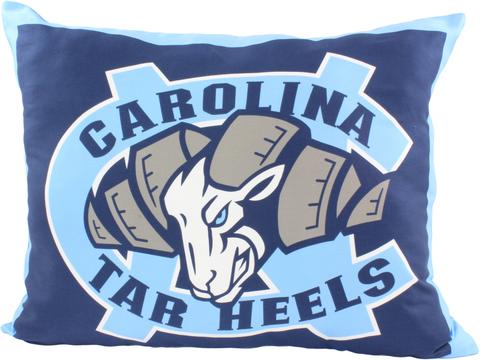 NCAA North Carolina Tar Heels Fully Stuffed Big Logo Pillow - AtlanticCoastSports