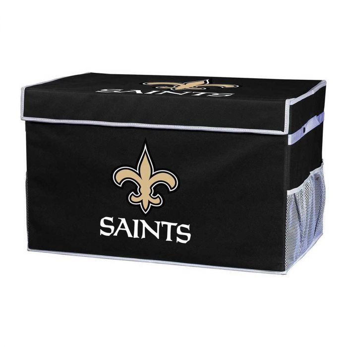 Saints Collapsible Storage Footlocker Bins - AtlanticCoastSports