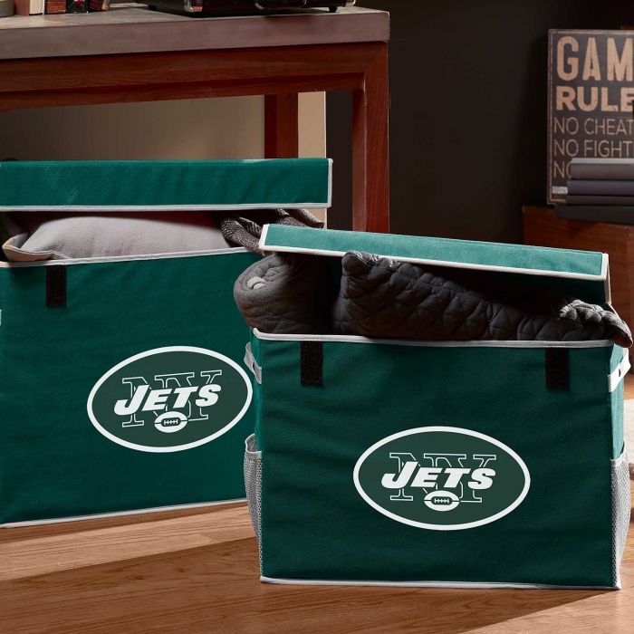 New York Jets Storage Footlocker Bins - AtlanticCoastSports