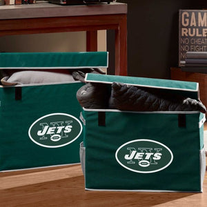 New York Jets Storage Footlocker Bins - AtlanticCoastSports