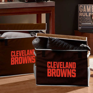 Cleveland Browns  NFL® Collapsible Storage Footlocker Bins - AtlanticCoastSports