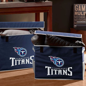 Tennessee Titans  NFL® Collapsible Storage Footlocker Bins - AtlanticCoastSports