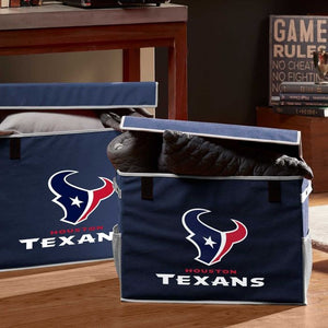 Houston Texans NFL® Collapsible Storage Footlocker Bins - AtlanticCoastSports