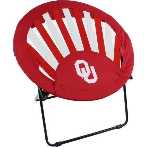 Oklahoma Sooners Rising Sun Chair - AtlanticCoastSports