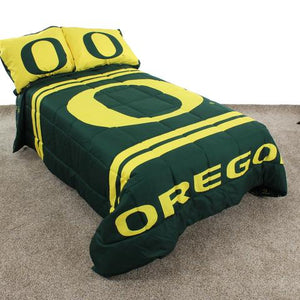 NCAA Oregon Ducks Reversible Comforter Set - AtlanticCoastSports