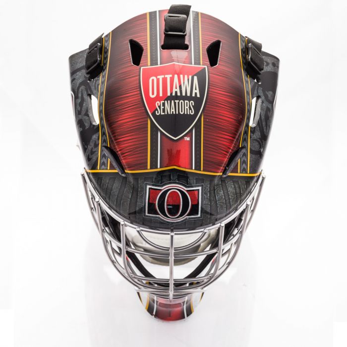 Ottawa Senators  Franklin GFM 1500: NHL® Team Goalie  Helmet - AtlanticCoastSports