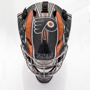 Philadelphia Flyers  Franklin GFM 1500: NHL® Team Goalie  Helmet - AtlanticCoastSports