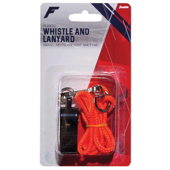 Plastic Whistle with Lanyard - AtlanticCoastSports