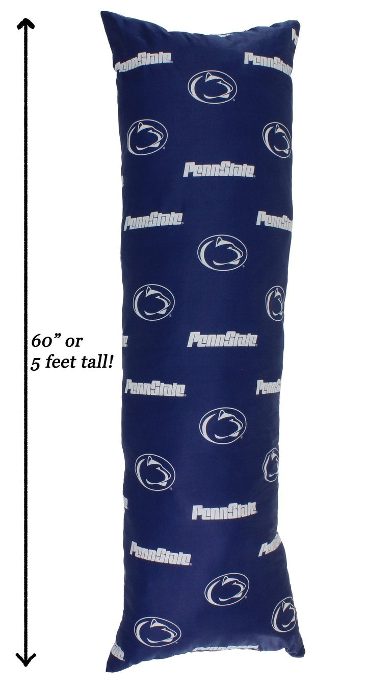 NCAA Penn State Nittany Lions Printed Body Pillow - AtlanticCoastSports