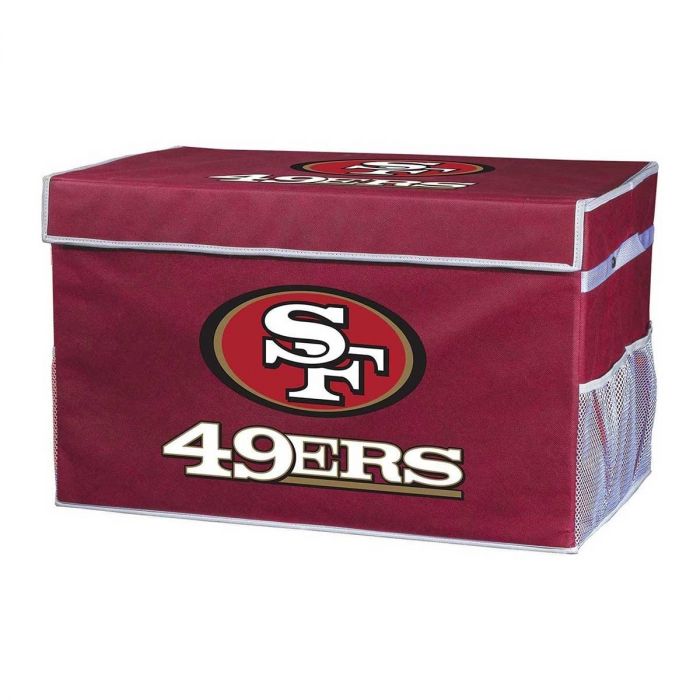 San Francisco 49ers Storage Footlocker Bins - AtlanticCoastSports