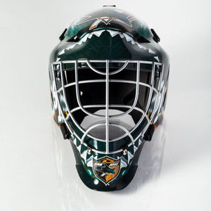 San Jose Sharks Franklin GFM 1500: NHL® Team Goalie  Helmet - AtlanticCoastSports