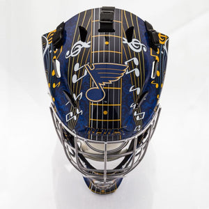 St. Louis Blues Goalie Mask Pennant