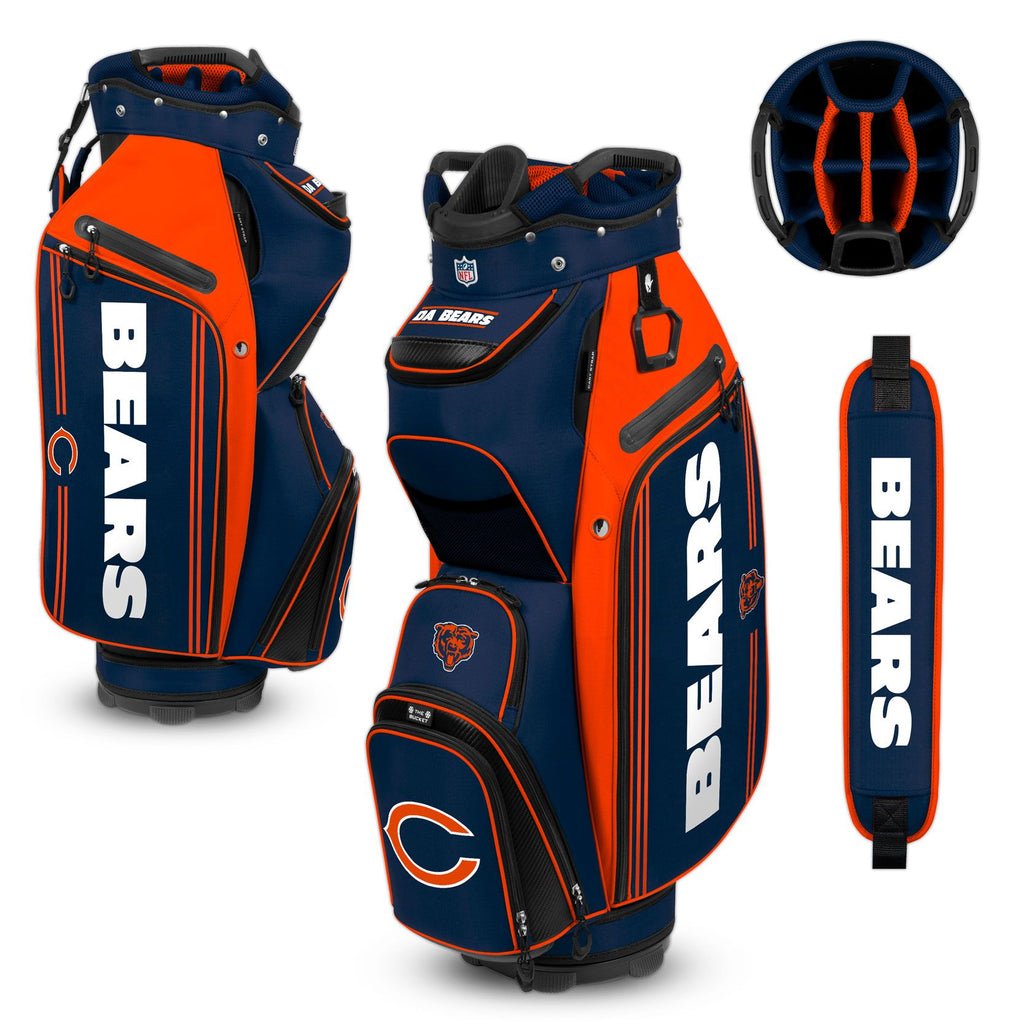 Chicago Bears Bucket III Cooler Cart Bag - AtlanticCoastSports