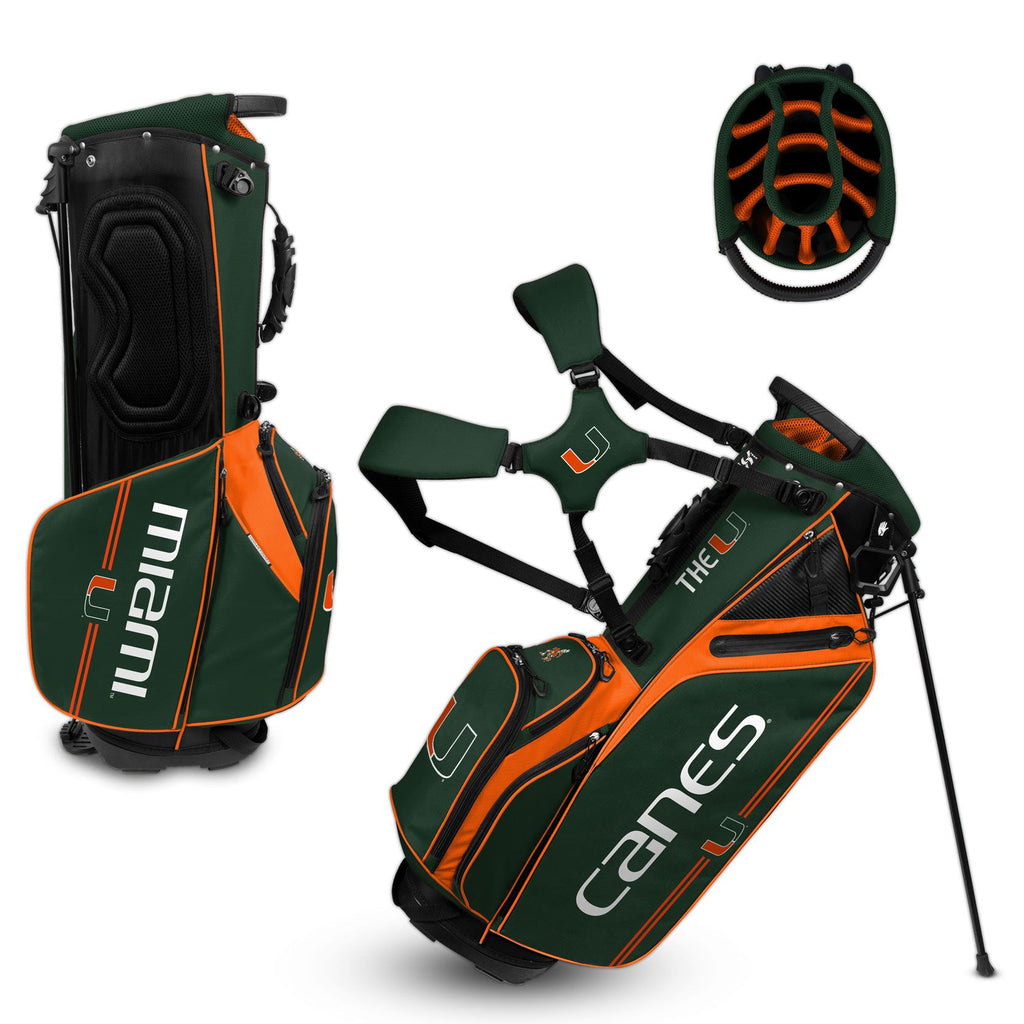 Miami Hurricanes Hybrid Golf Bag - AtlanticCoastSports