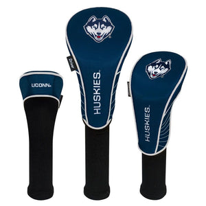 UConn Huskies Golf Set of 3 Head Covers - AtlanticCoastSports