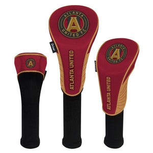 Atlanta United Golf HeadCovers Set of 3 - AtlanticCoastSports