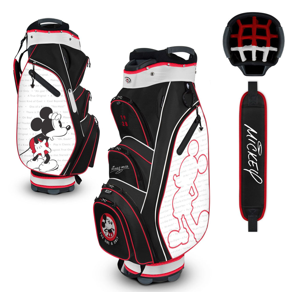 MICKEY MOUSE / DISNEY GOLF THE ONE & ONLY GOLF BAG -THE BUCKET CART BAG MICKEY MOUSE - AtlanticCoastSports