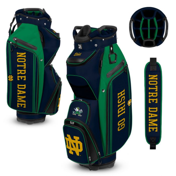 Notre Dame Fighting Irish Bucket III Cooler Cart Bag - AtlanticCoastSports