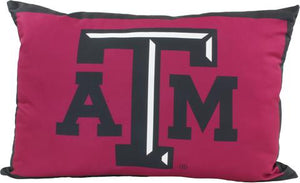 Texas A&M Aggies Fully Stuffed 28" Big Logo Pillow - AtlanticCoastSports