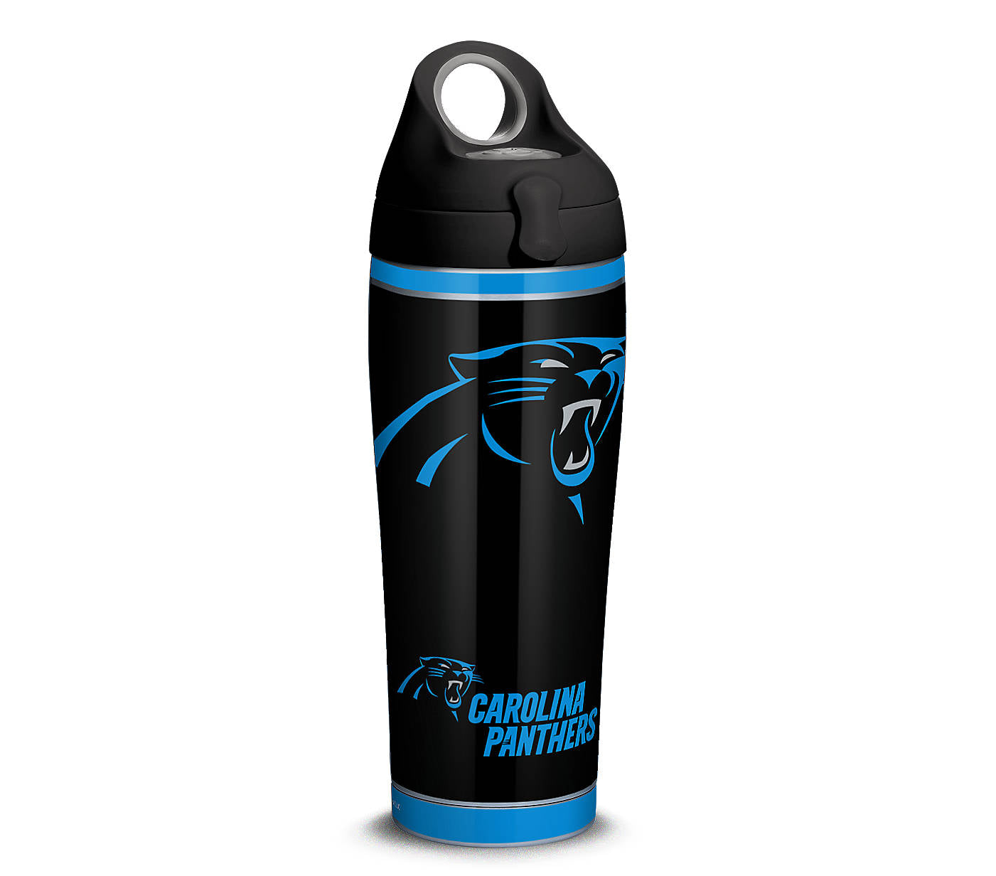 NFL® Carolina Panthers - Touchdown Stainless Steel With Slider Lid - AtlanticCoastSports