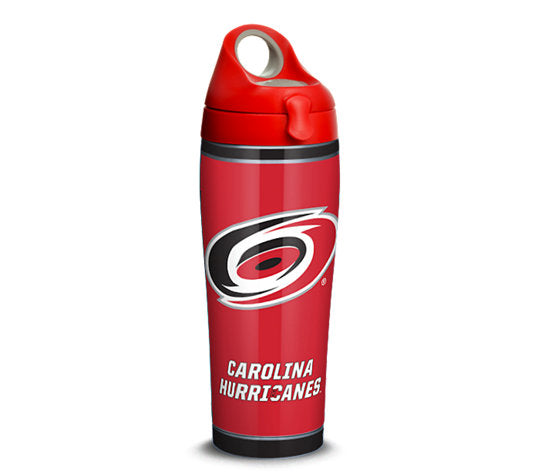 NHL Carolina Hurricanes Shootout Stainless Steel With Slider Lid - AtlanticCoastSports