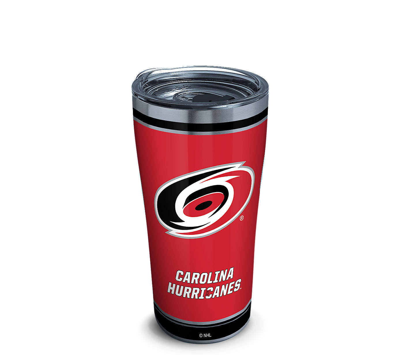 NHL Carolina Hurricanes Shootout Stainless Steel With Slider Lid - AtlanticCoastSports