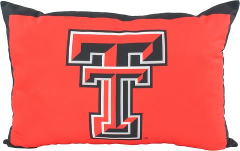 Texas Tech Red Raiders Fully Stuffed 28" Big Logo Pillow - AtlanticCoastSports