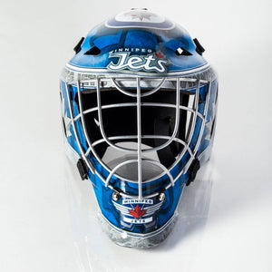 Winnipeg Jets Franklin GFM 1500: NHL® Team Goalie  Helmet - AtlanticCoastSports